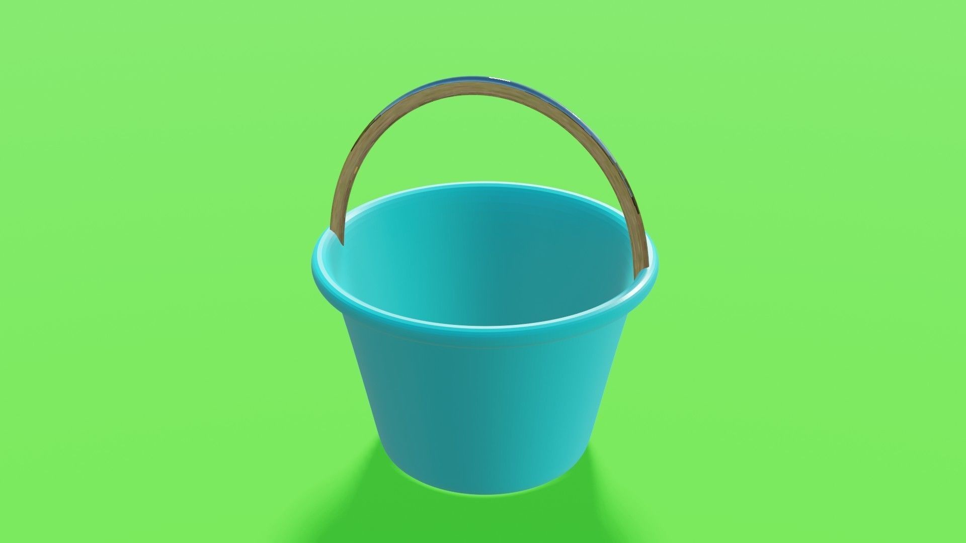 3D Bucket Free 3D model_2