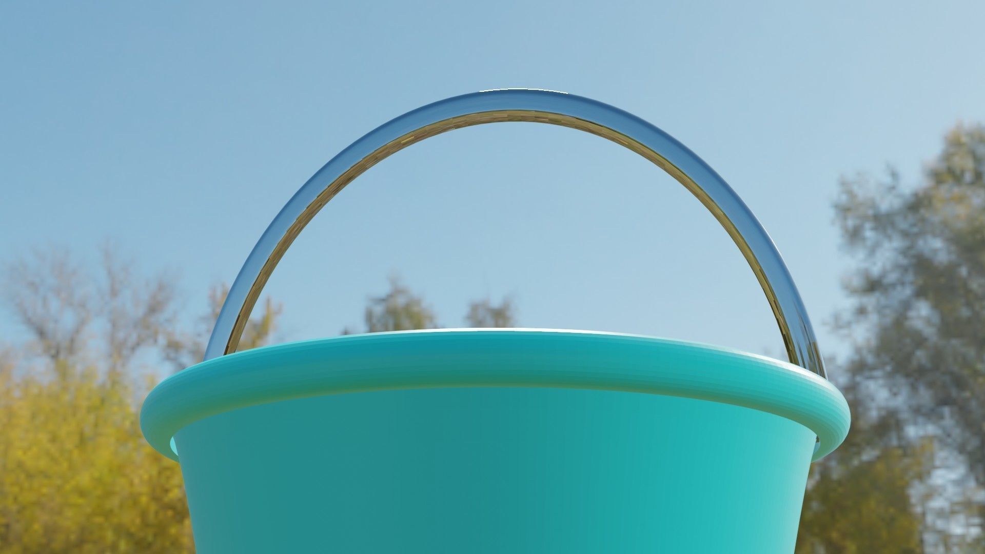 3D Bucket Free 3D model_3