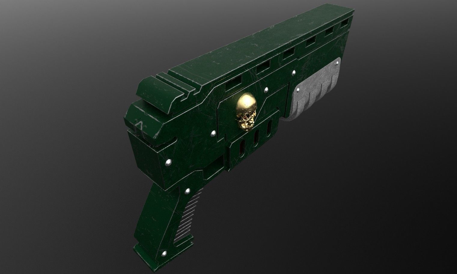 Exitus Pistol 3D model_3