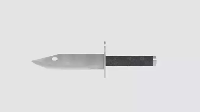 Low Poly M9 Bayonet knife