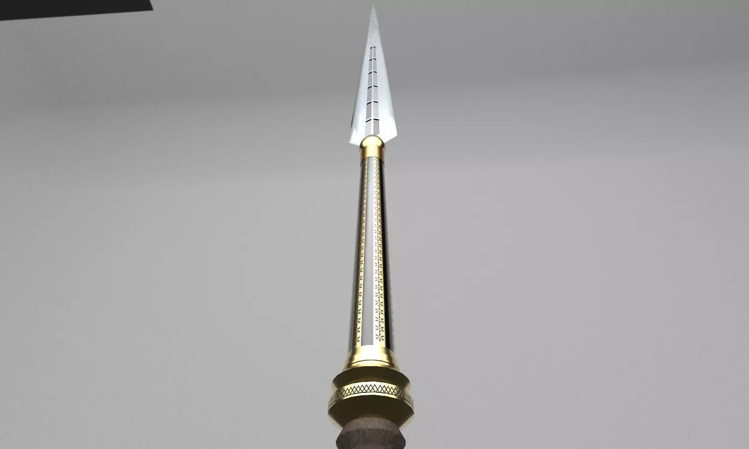 Persian Spear Low-poly 3D model