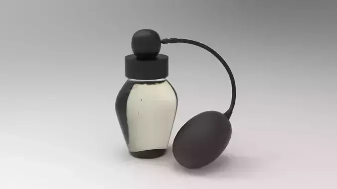 Perfume Bottle Low-poly 3D model