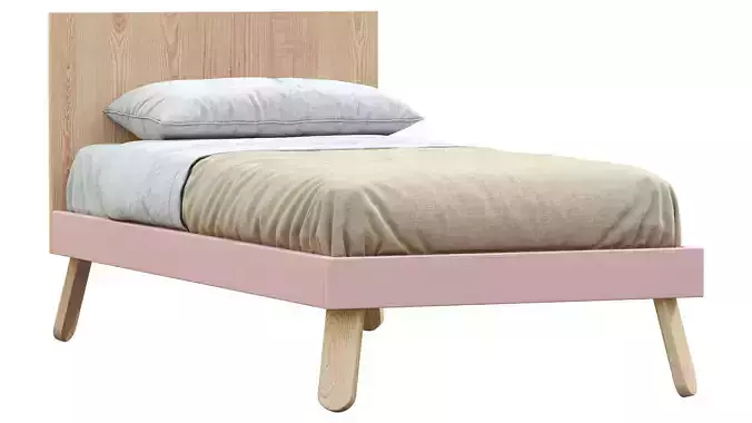 NUK SINGLE BED 2 by NIDI 3D model