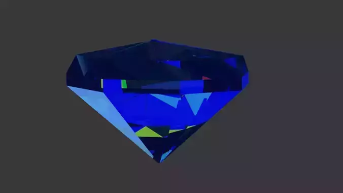 Low poly Diamond