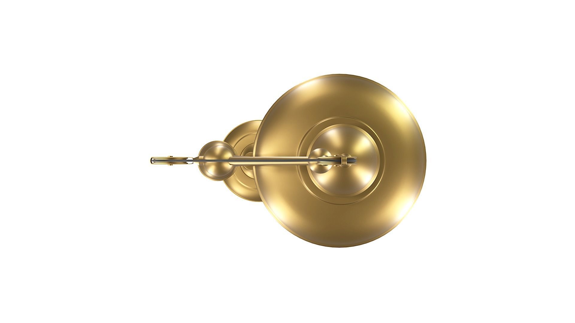 Industrial Table Lamp with Pulley System 3D Model 3D model_6