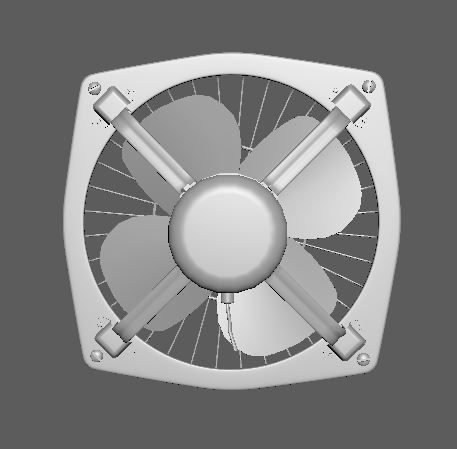 exhaust fan model Free 3D model_2