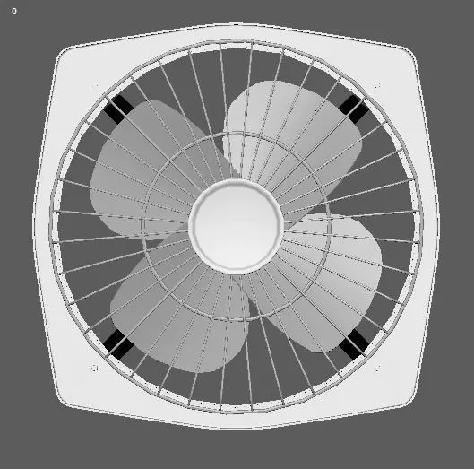 exhaust fan model Free 3D model_0