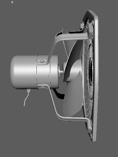 exhaust fan model Free 3D model_3