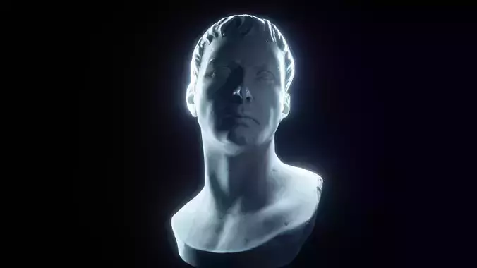 Marble Bust 3D model