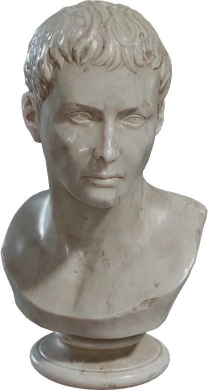 Marble Bust 3D model 3D model_1