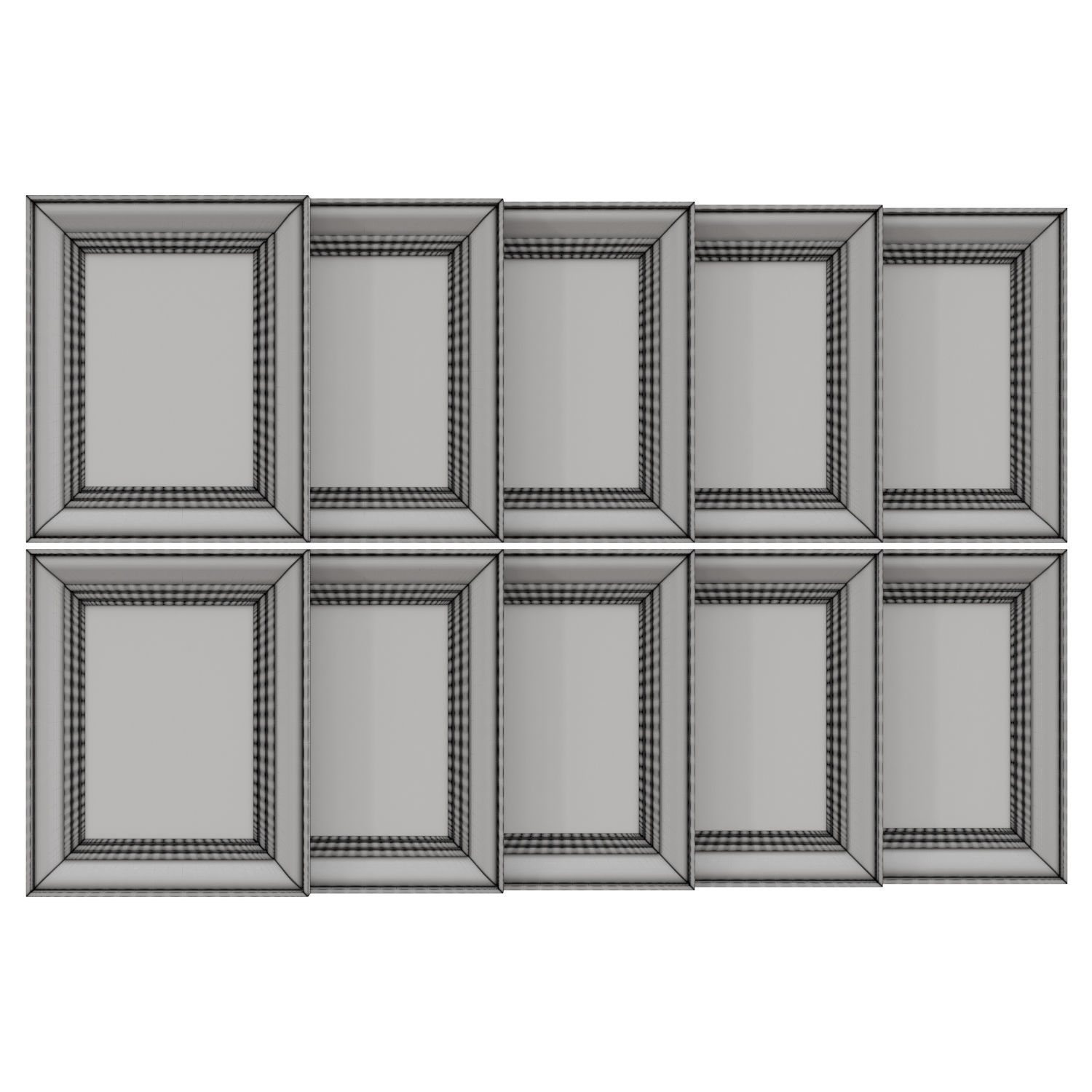 art work set 56 3D model_4