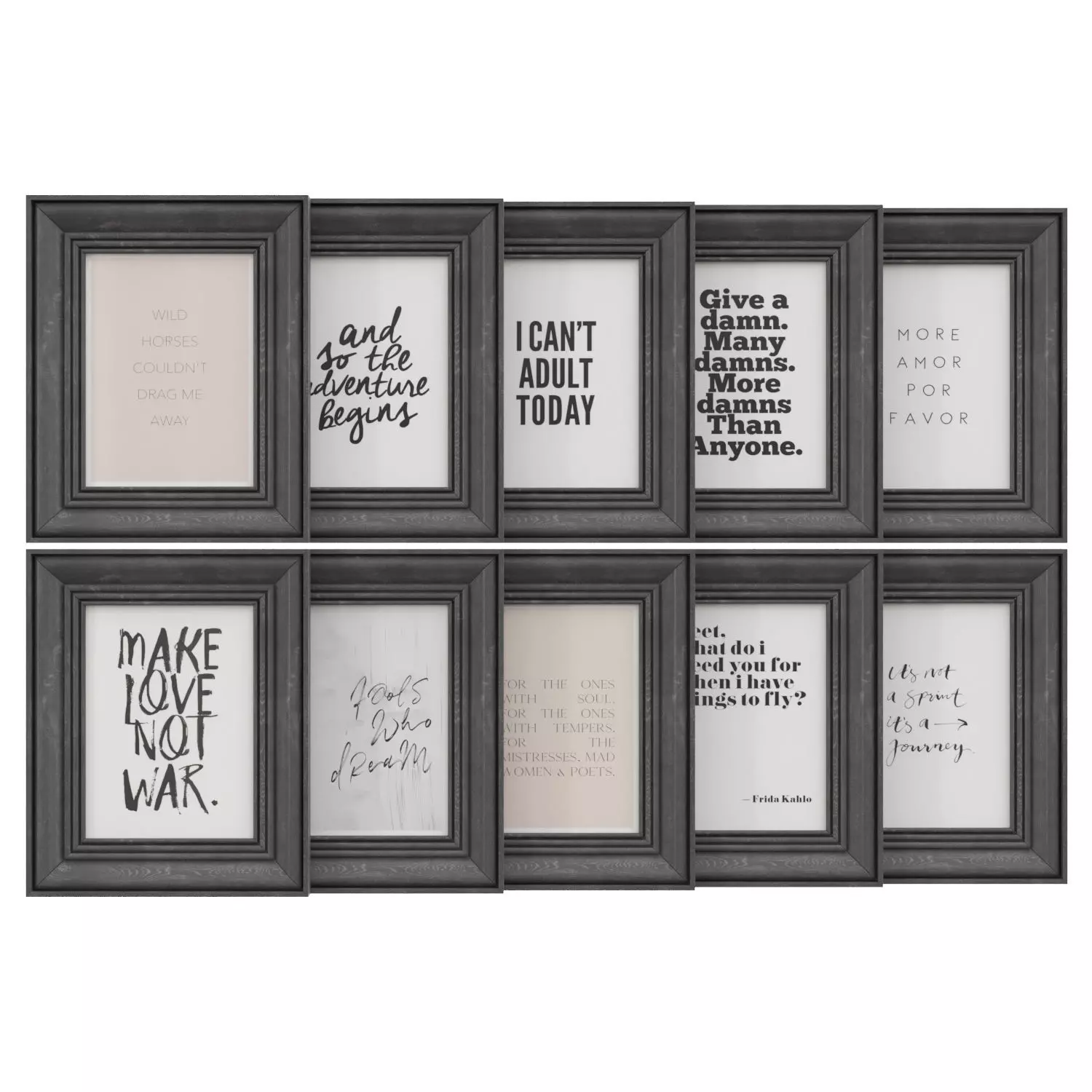 art work set 56 3D model_0