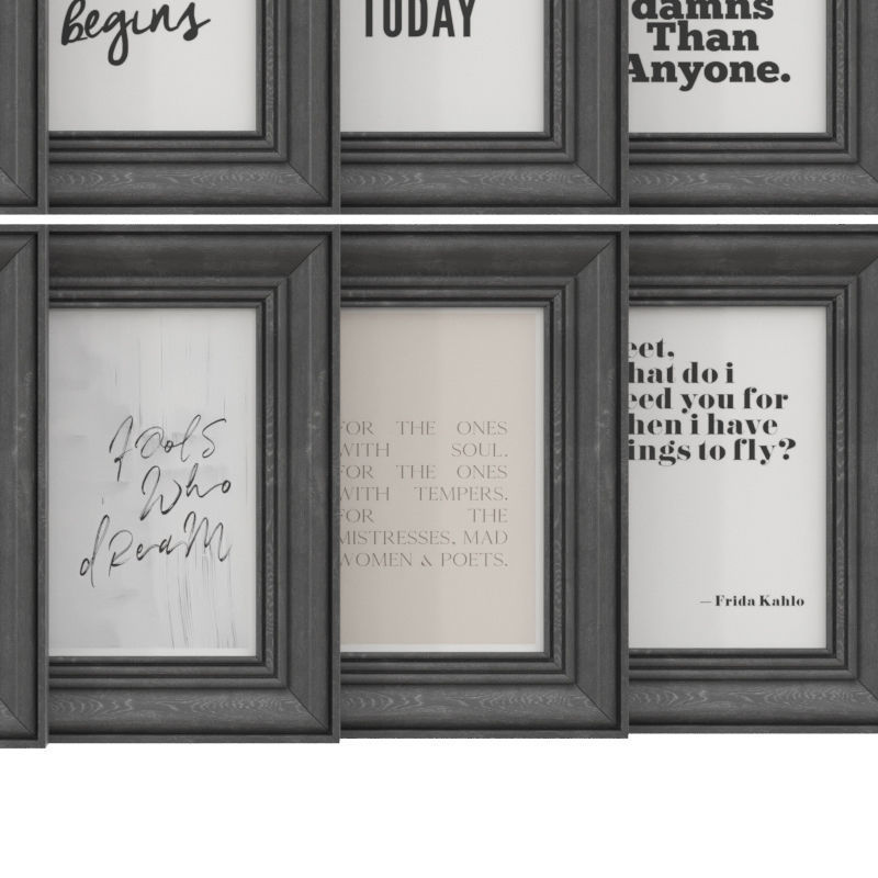 art work set 56 3D model_3