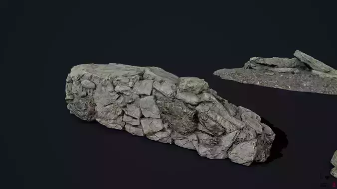 Pack - stone walls and stone piles 