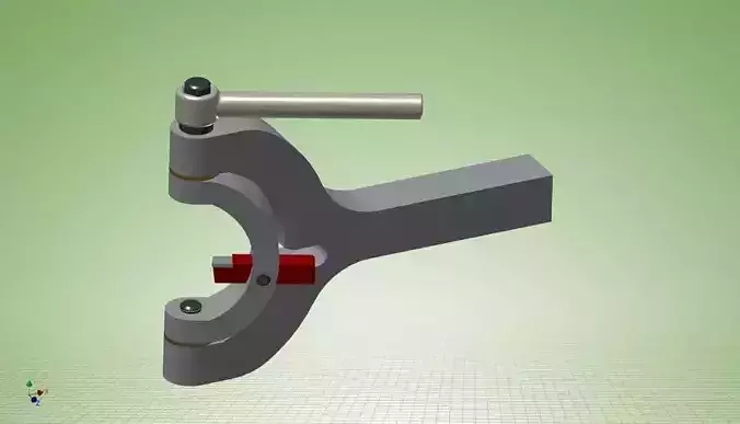 Ball turning lathe tool  Free 3D model