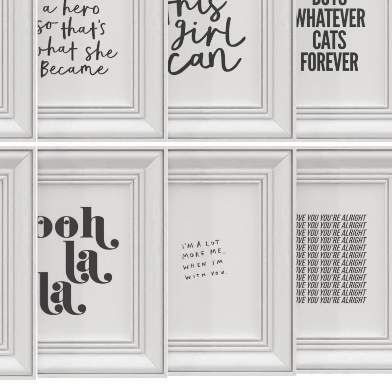 art work set 55 3D model_3