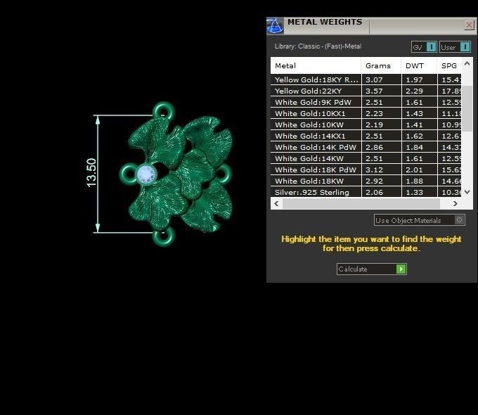 Leaves bracelet 3D print model_15