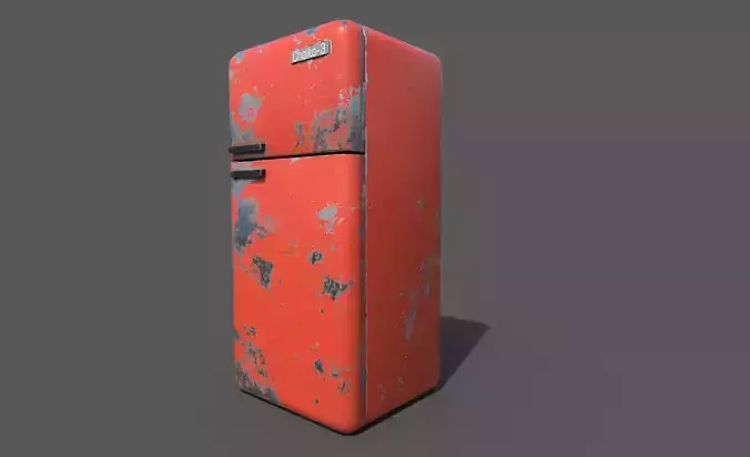 Game Ready Fridge rusty refrigerator