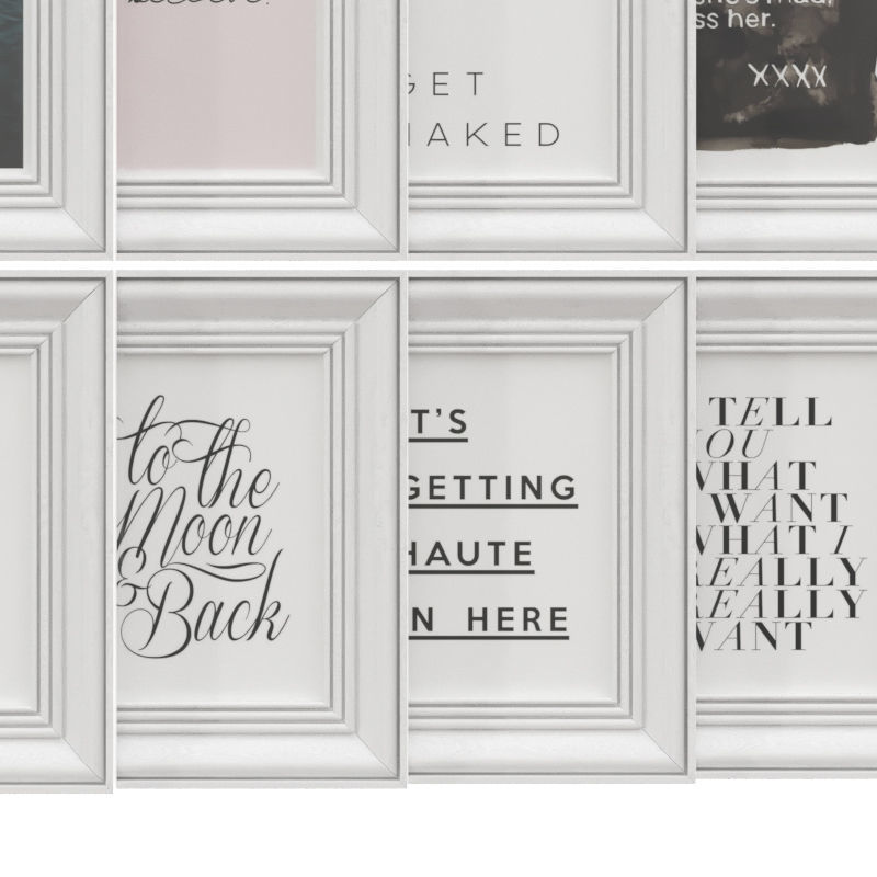 art work set 51 3D model_3