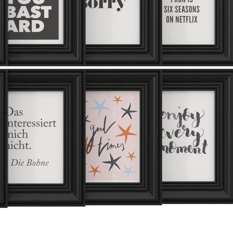 art work set 50 3D model_3