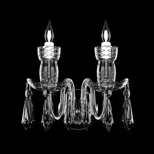Waterford Avoca Double Arm Wall Sconce 3D model