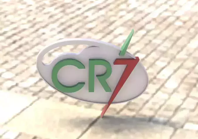 CR7 Keychain  3D print model