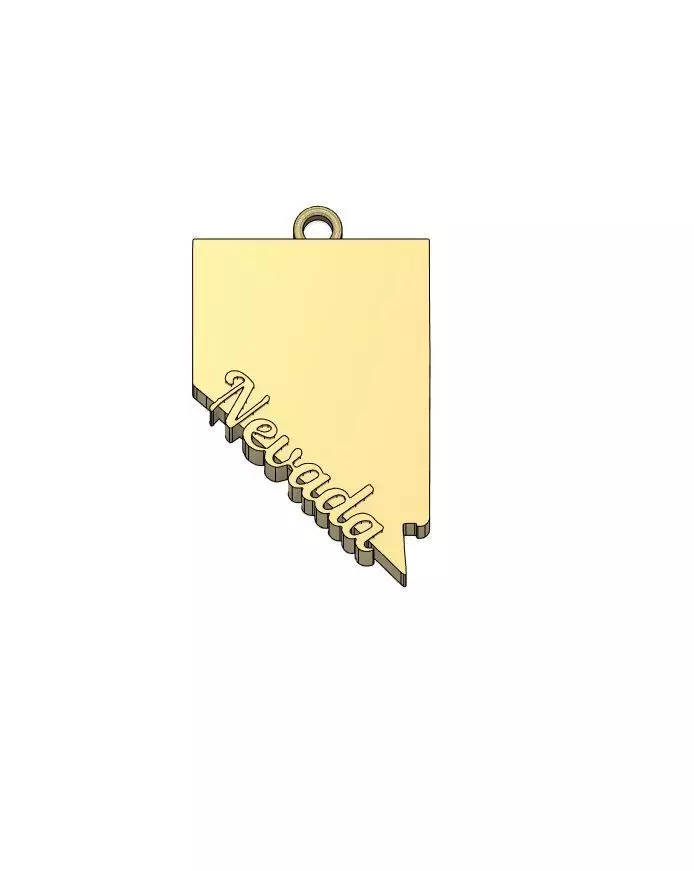 Nevada Charm 3D print model