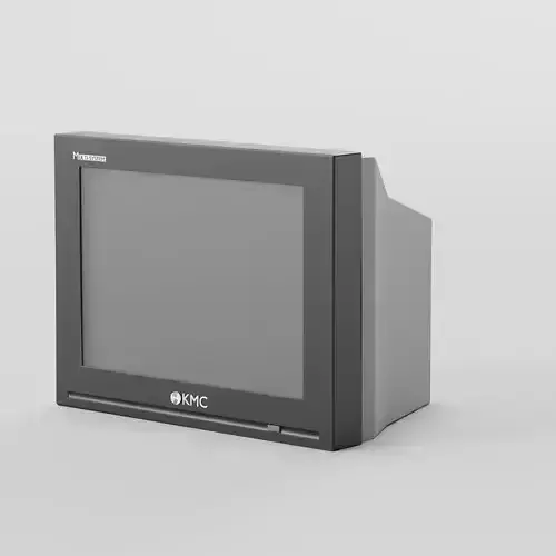 Old TV Free low-poly 3D model