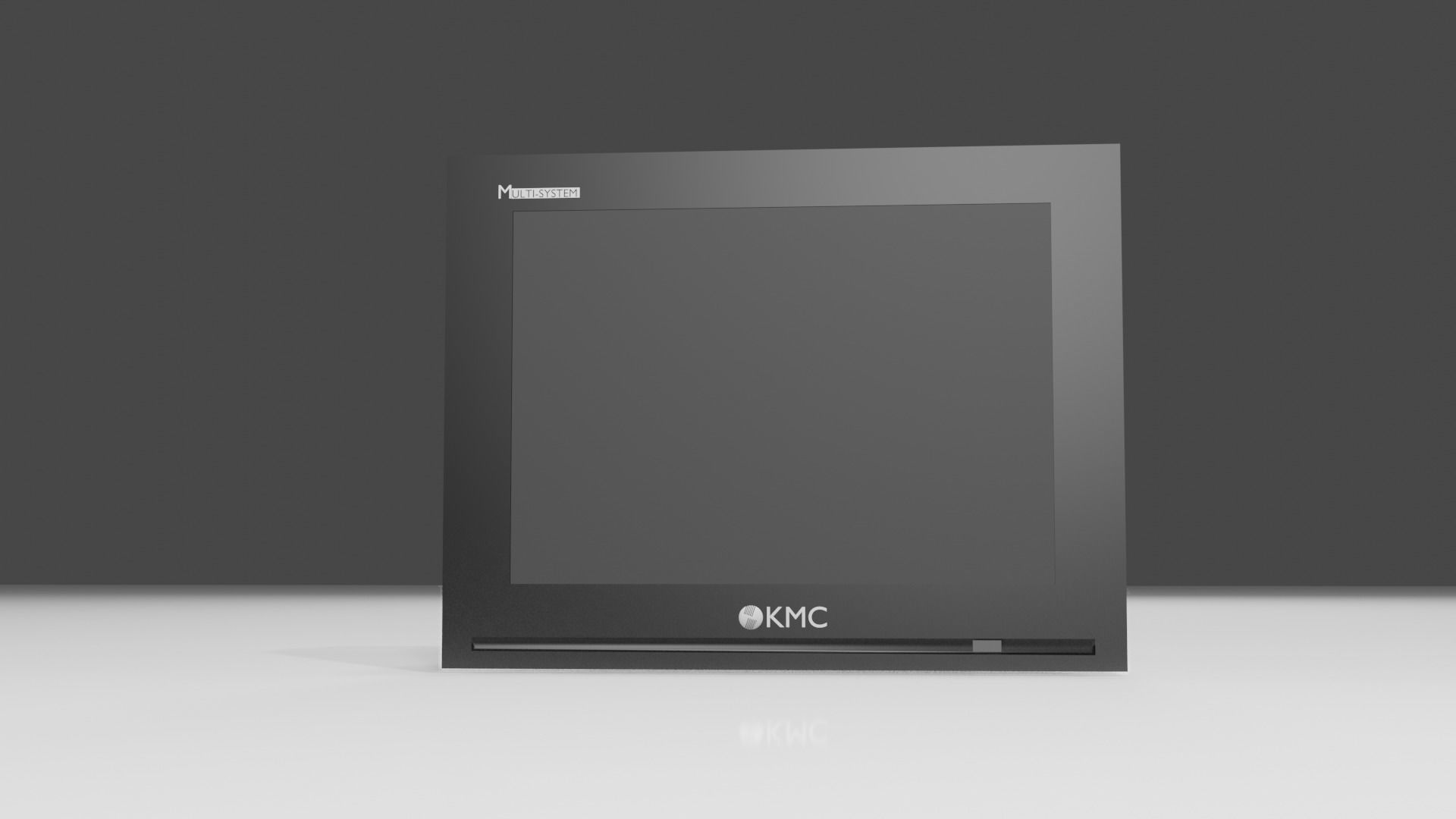 Old TV Free low-poly 3D model_2