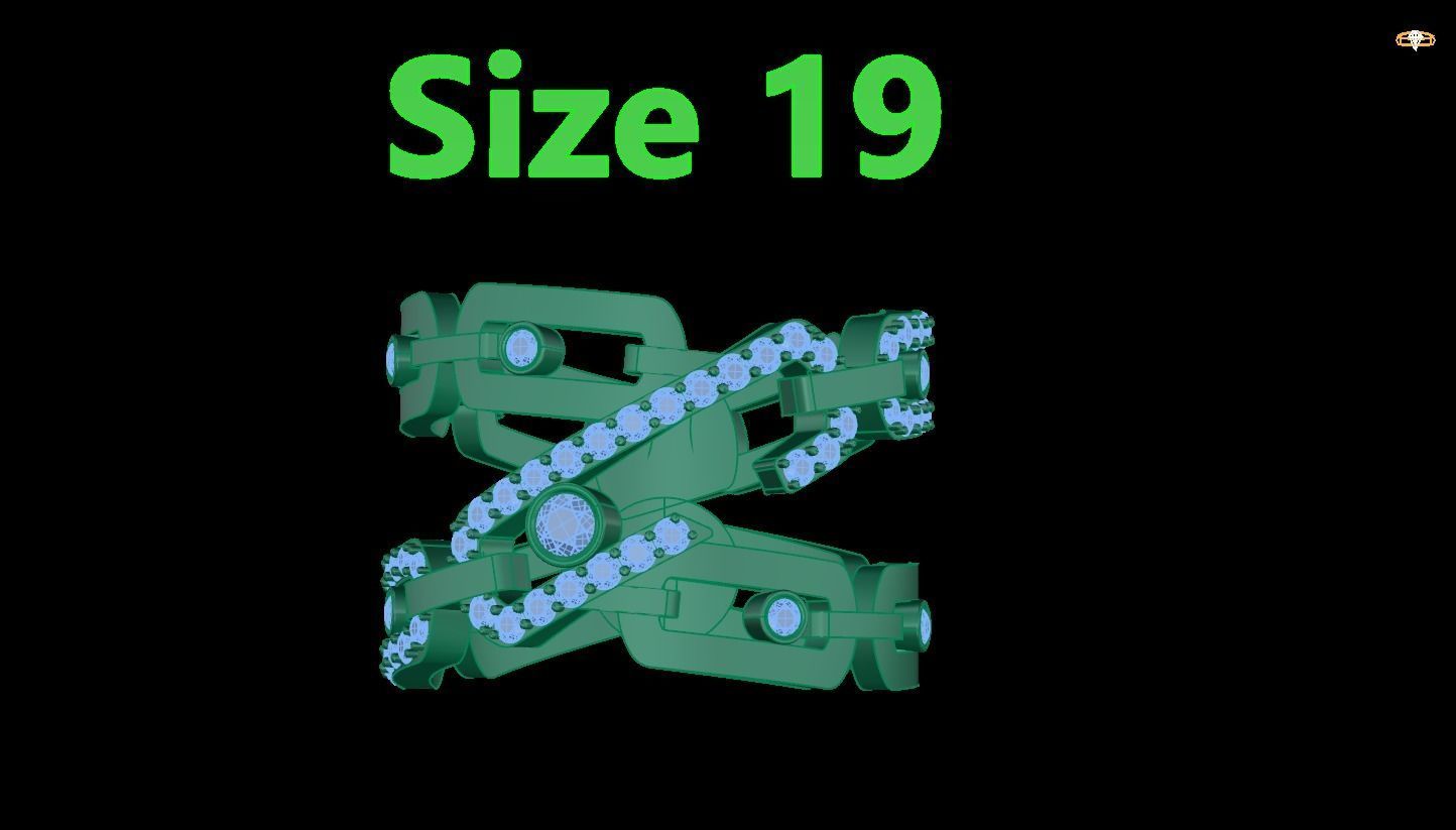 Ring Hermes 3D print model_1