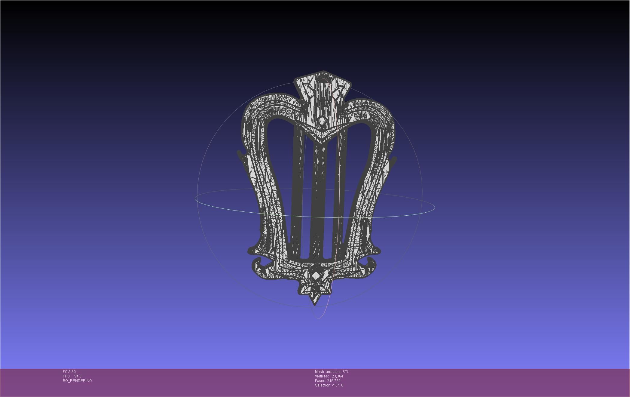 Final Fantasy XIV Dancer Arm Ornament Printable Model 3D print model_5