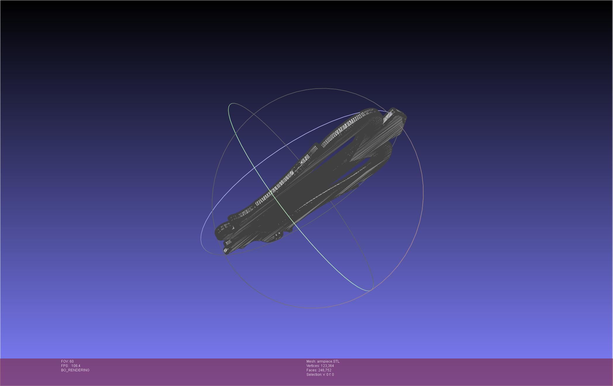 Final Fantasy XIV Dancer Arm Ornament Printable Model 3D print model_16