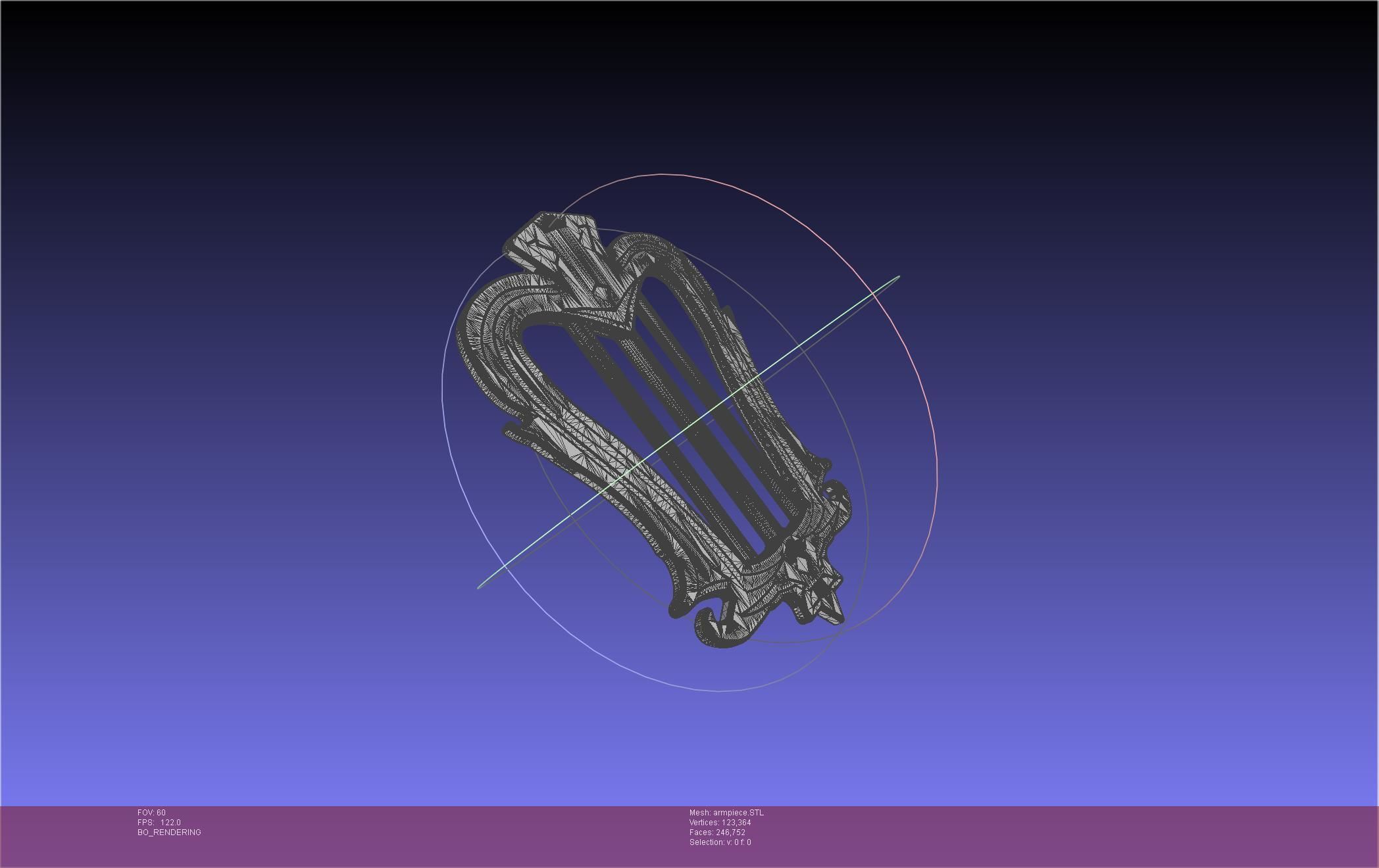 Final Fantasy XIV Dancer Arm Ornament Printable Model 3D print model_18