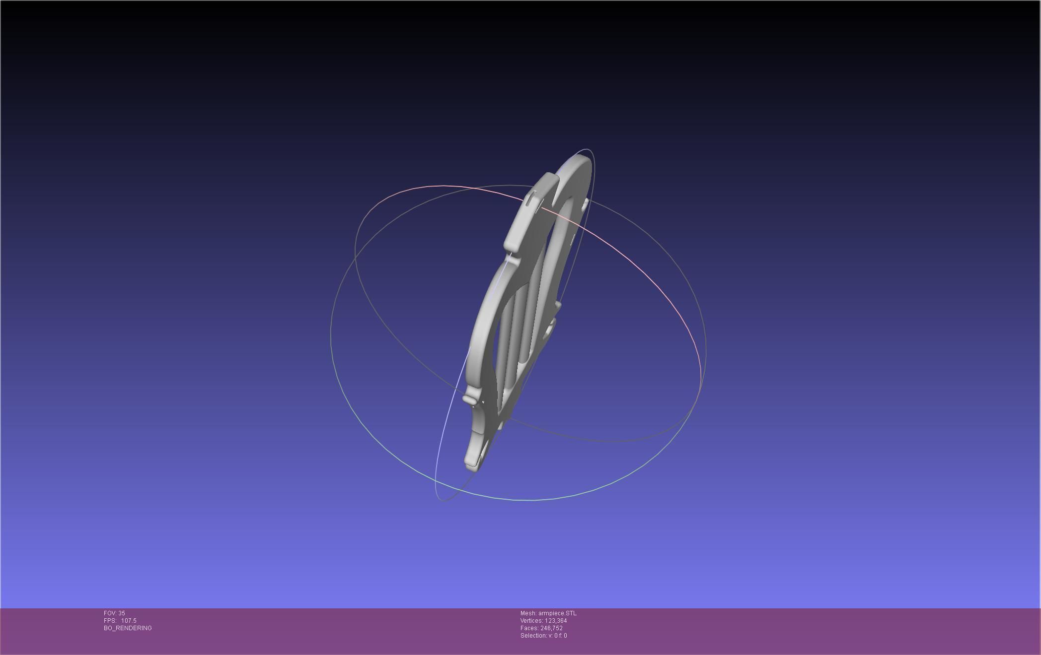 Final Fantasy XIV Dancer Arm Ornament Printable Model 3D print model_56