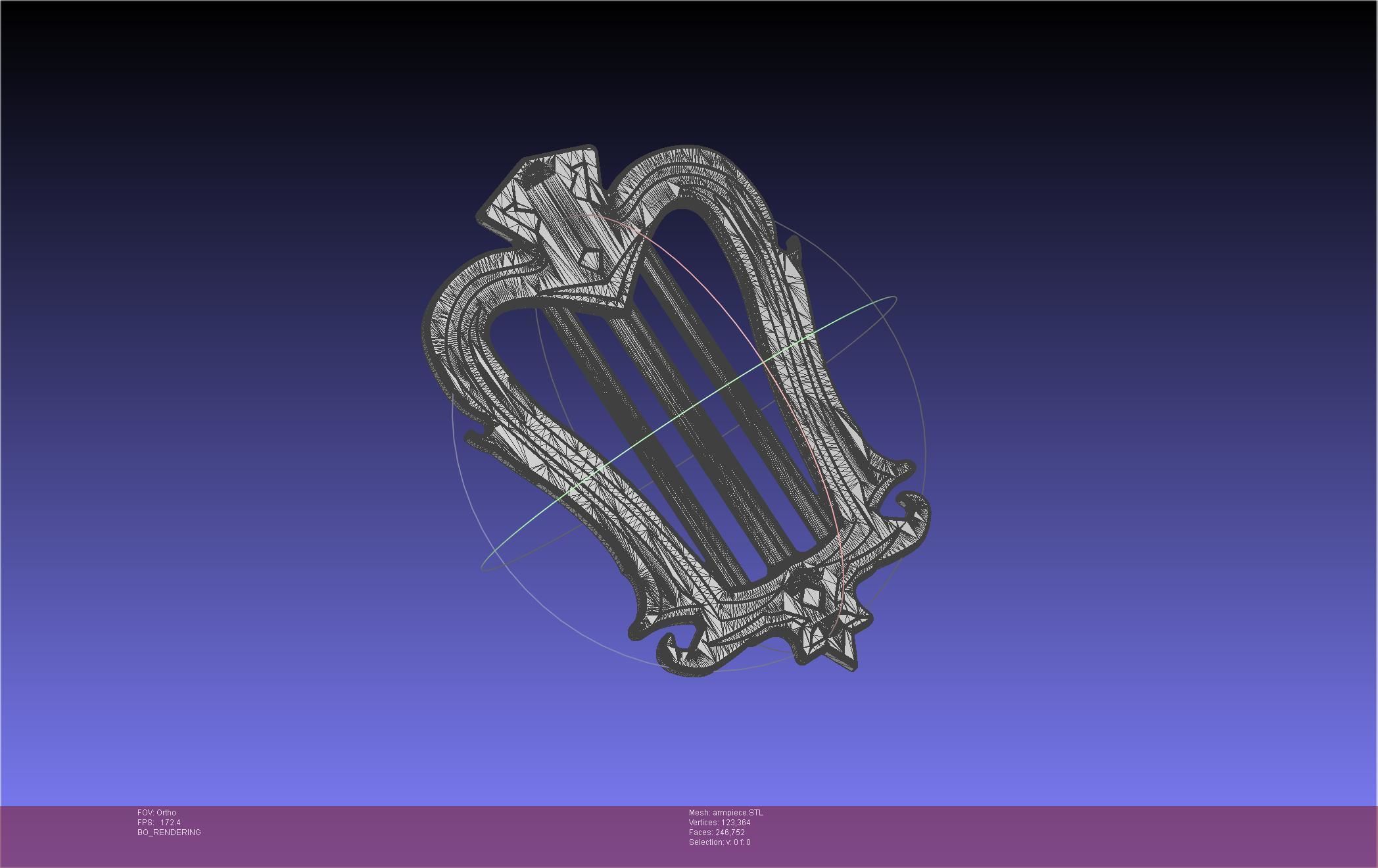 Final Fantasy XIV Dancer Arm Ornament Printable Model 3D print model_47