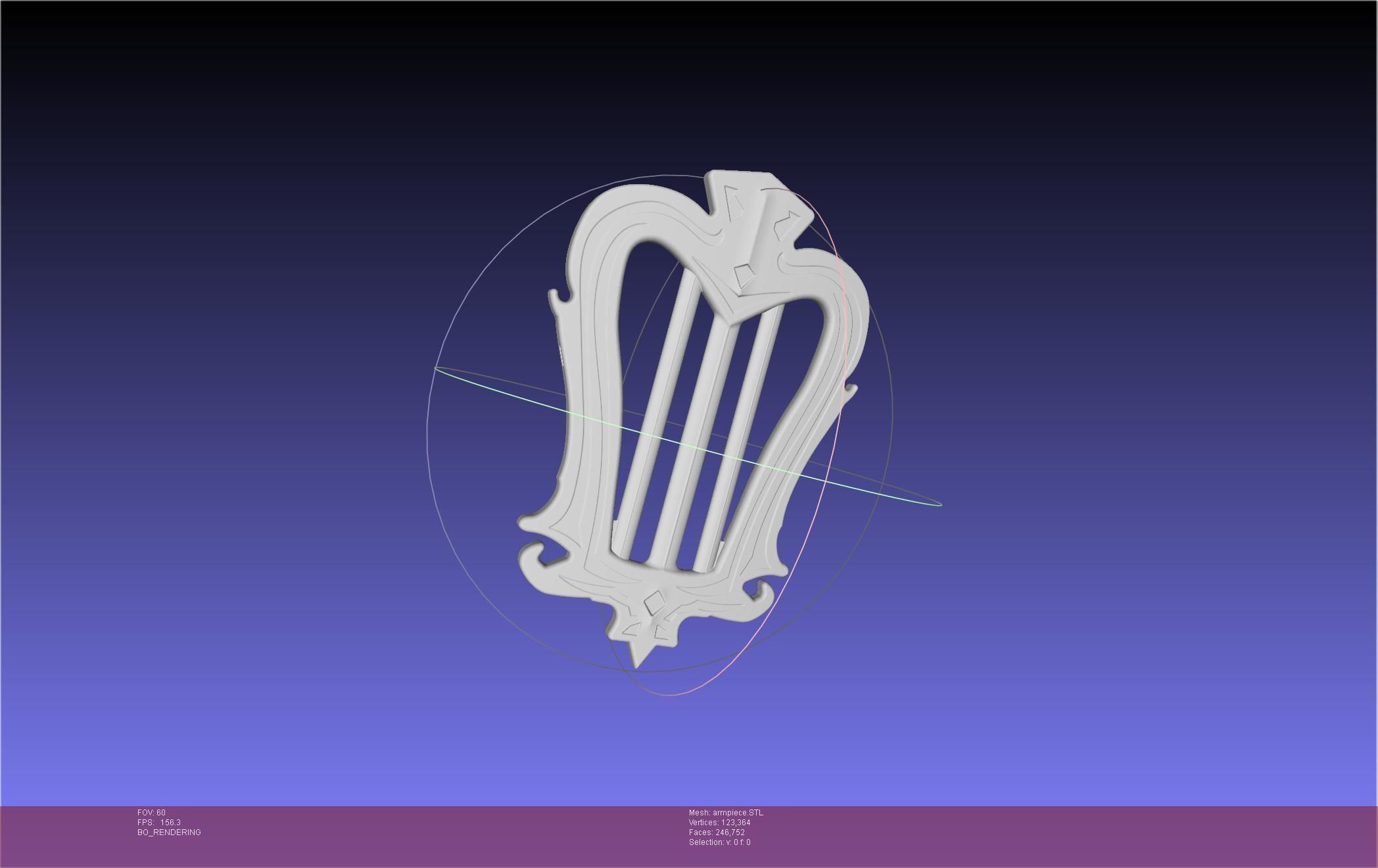 Final Fantasy XIV Dancer Arm Ornament Printable Model 3D print model_30