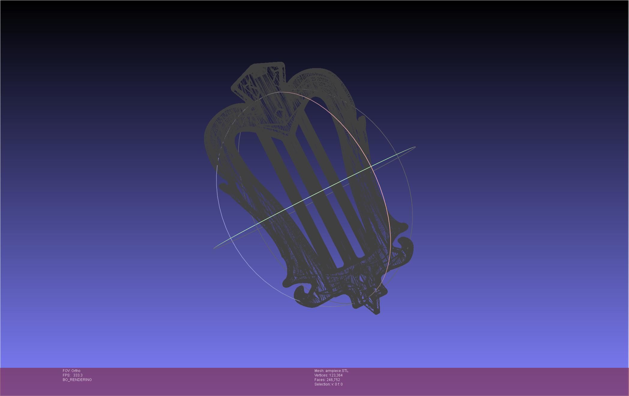 Final Fantasy XIV Dancer Arm Ornament Printable Model 3D print model_44