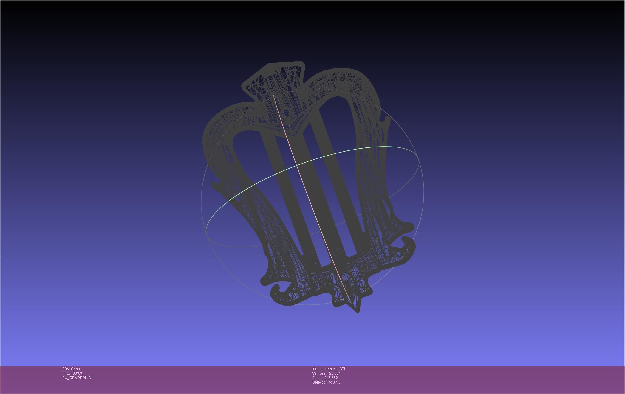 Final Fantasy XIV Dancer Arm Ornament Printable Model 3D print model_45