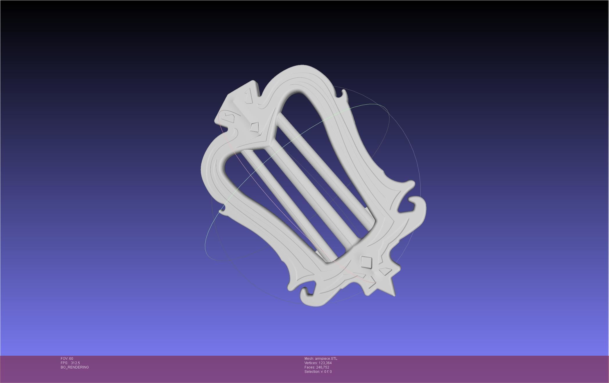 Final Fantasy XIV Dancer Arm Ornament Printable Model 3D print model_39
