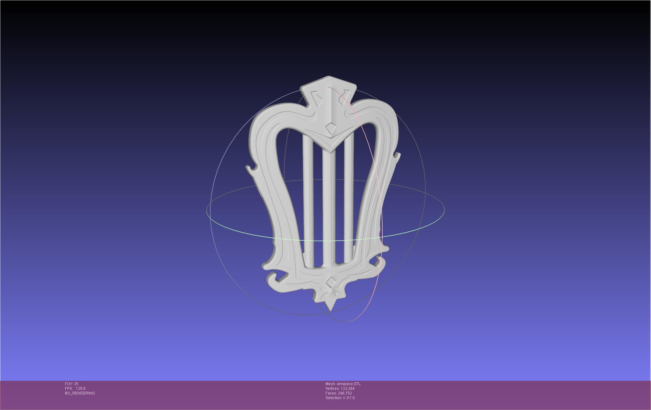 Final Fantasy XIV Dancer Arm Ornament Printable Model 3D print model_59