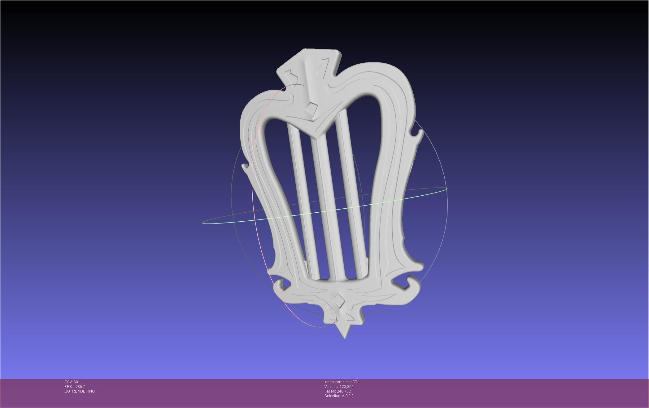 Final Fantasy XIV Dancer Arm Ornament Printable Model 3D print model_40