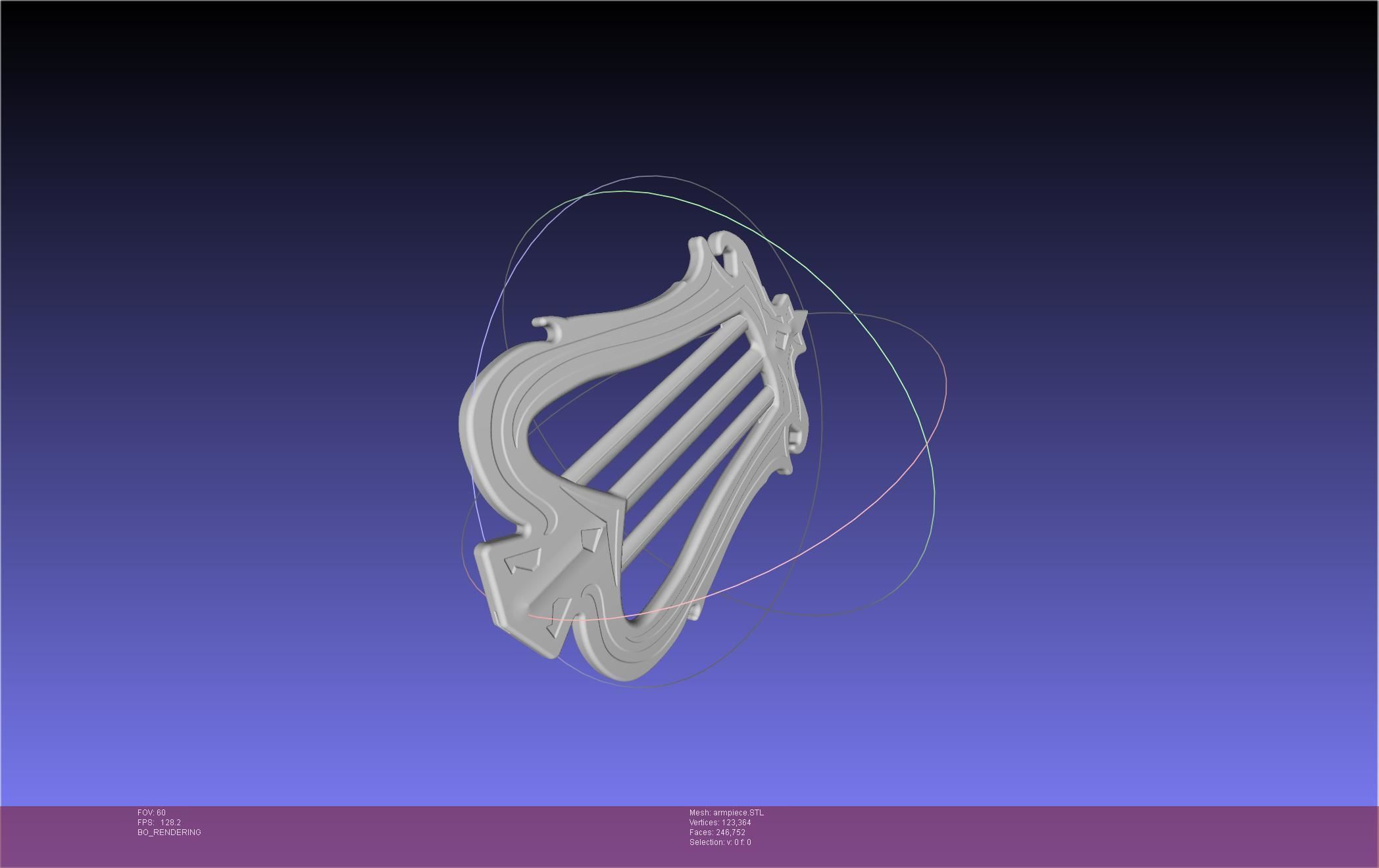 Final Fantasy XIV Dancer Arm Ornament Printable Model 3D print model_24