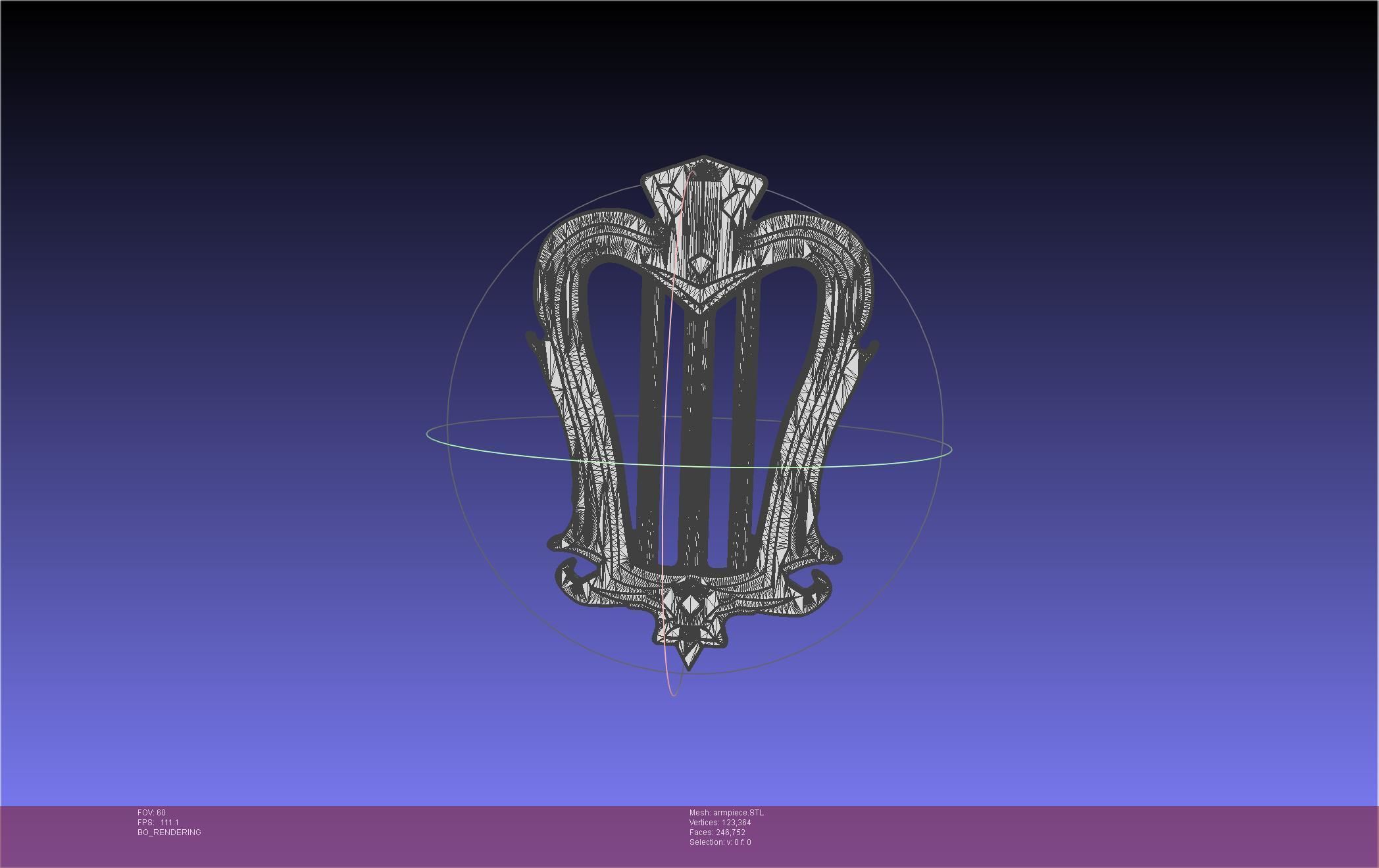 Final Fantasy XIV Dancer Arm Ornament Printable Model 3D print model_6