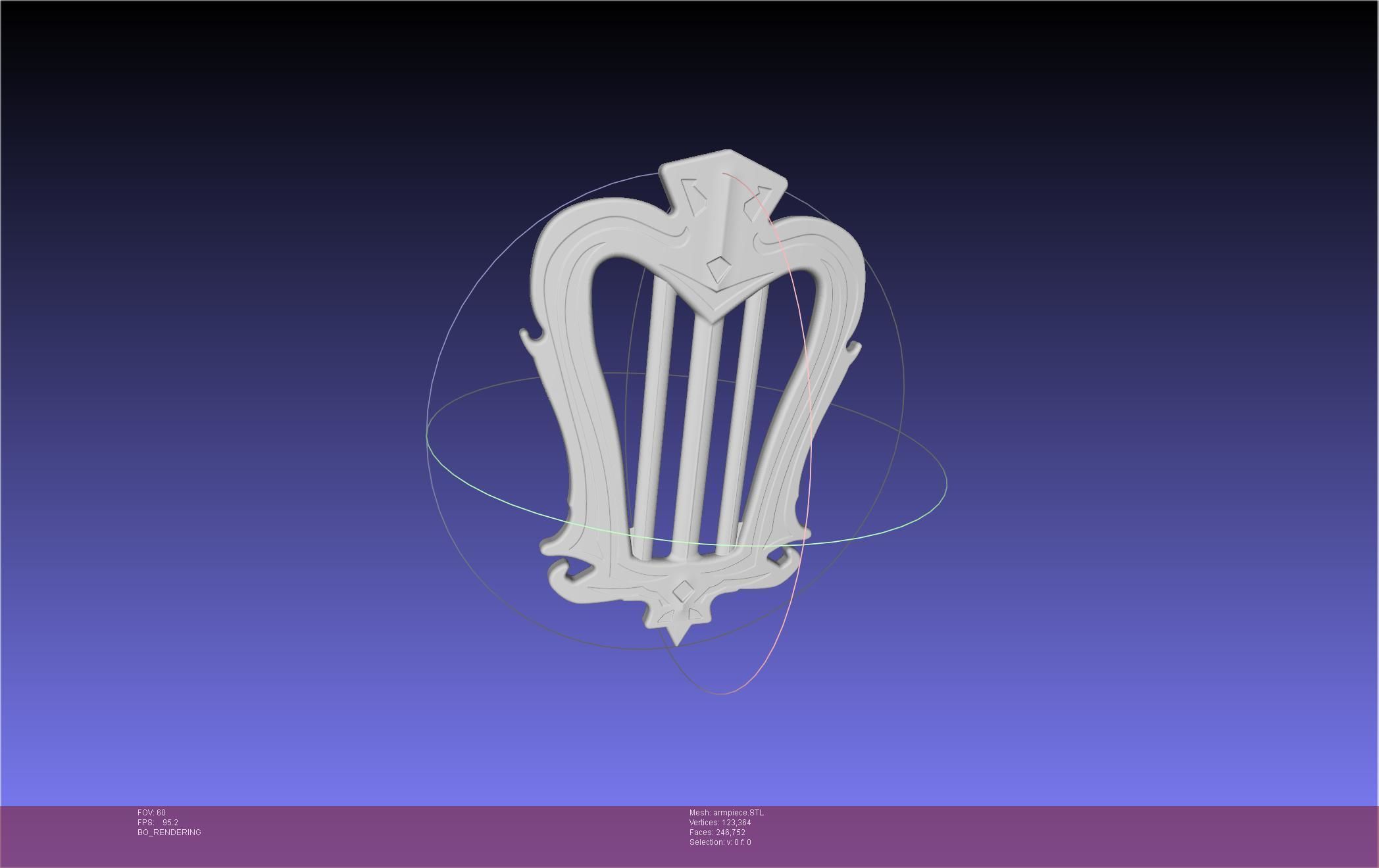 Final Fantasy XIV Dancer Arm Ornament Printable Model 3D print model_4