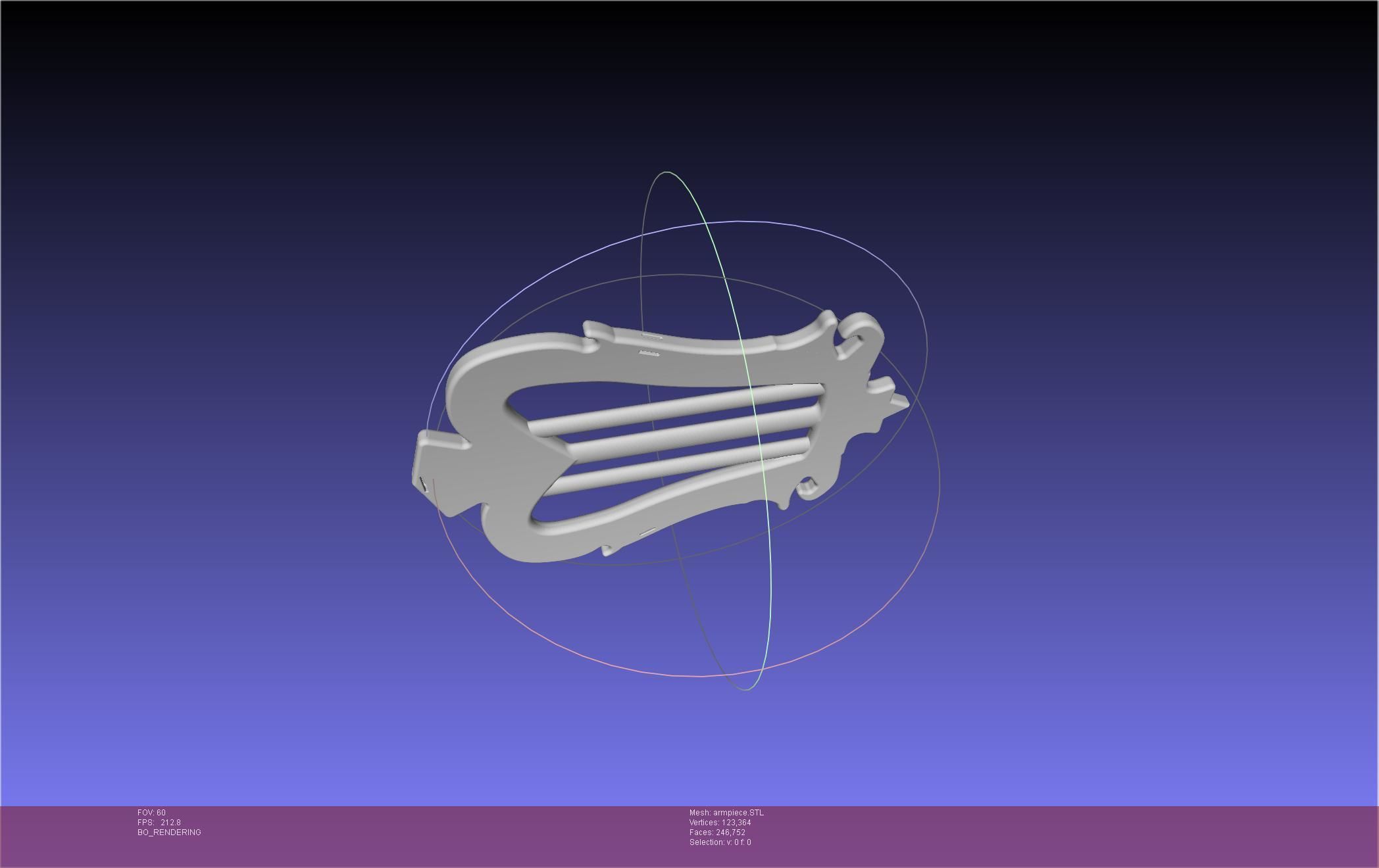 Final Fantasy XIV Dancer Arm Ornament Printable Model 3D print model_34