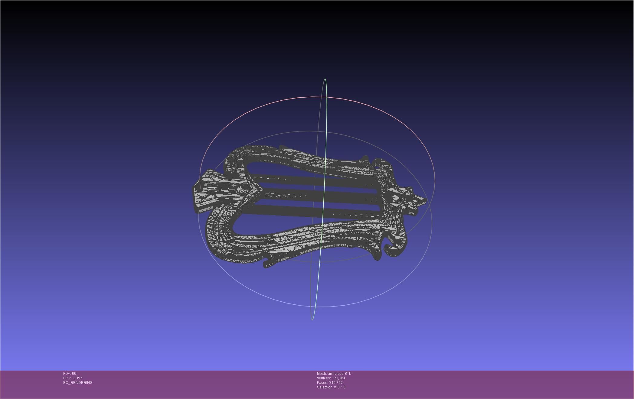 Final Fantasy XIV Dancer Arm Ornament Printable Model 3D print model_9