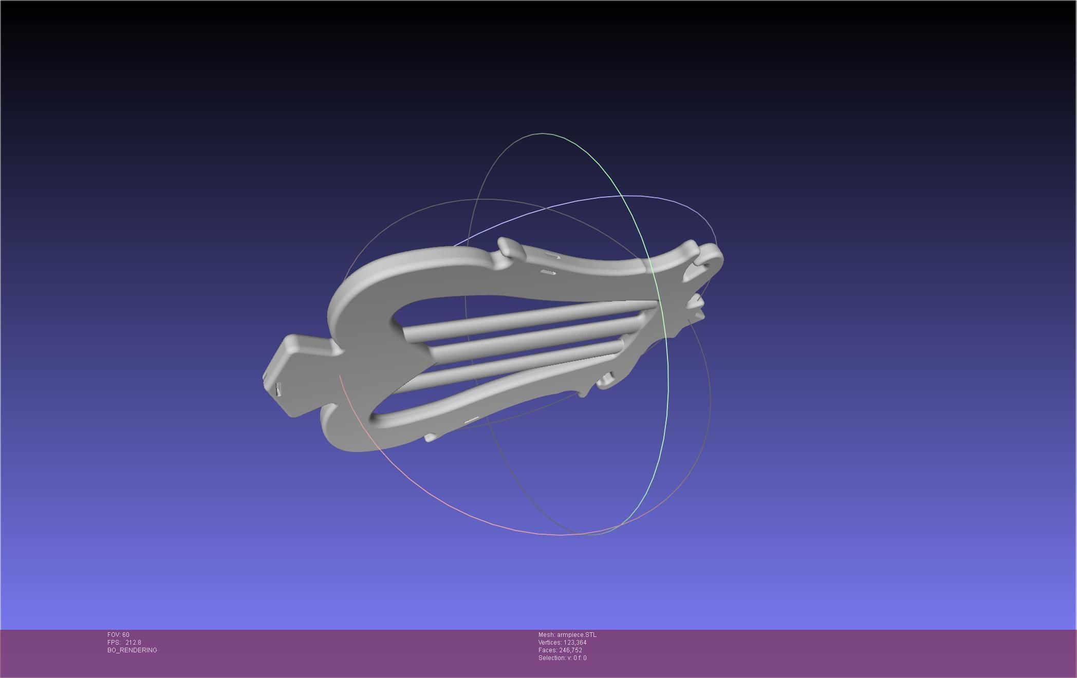 Final Fantasy XIV Dancer Arm Ornament Printable Model 3D print model_36