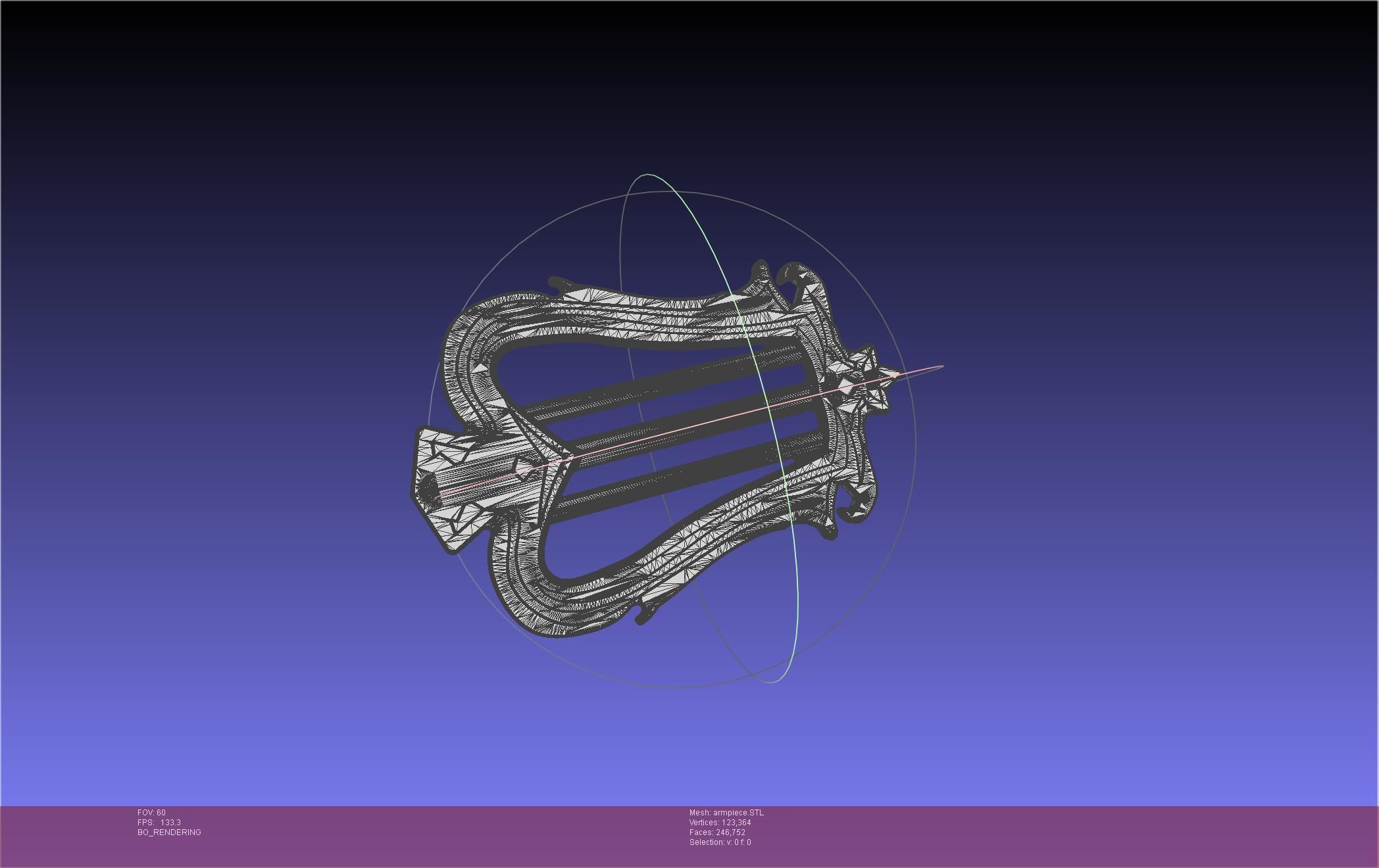 Final Fantasy XIV Dancer Arm Ornament Printable Model 3D print model_23