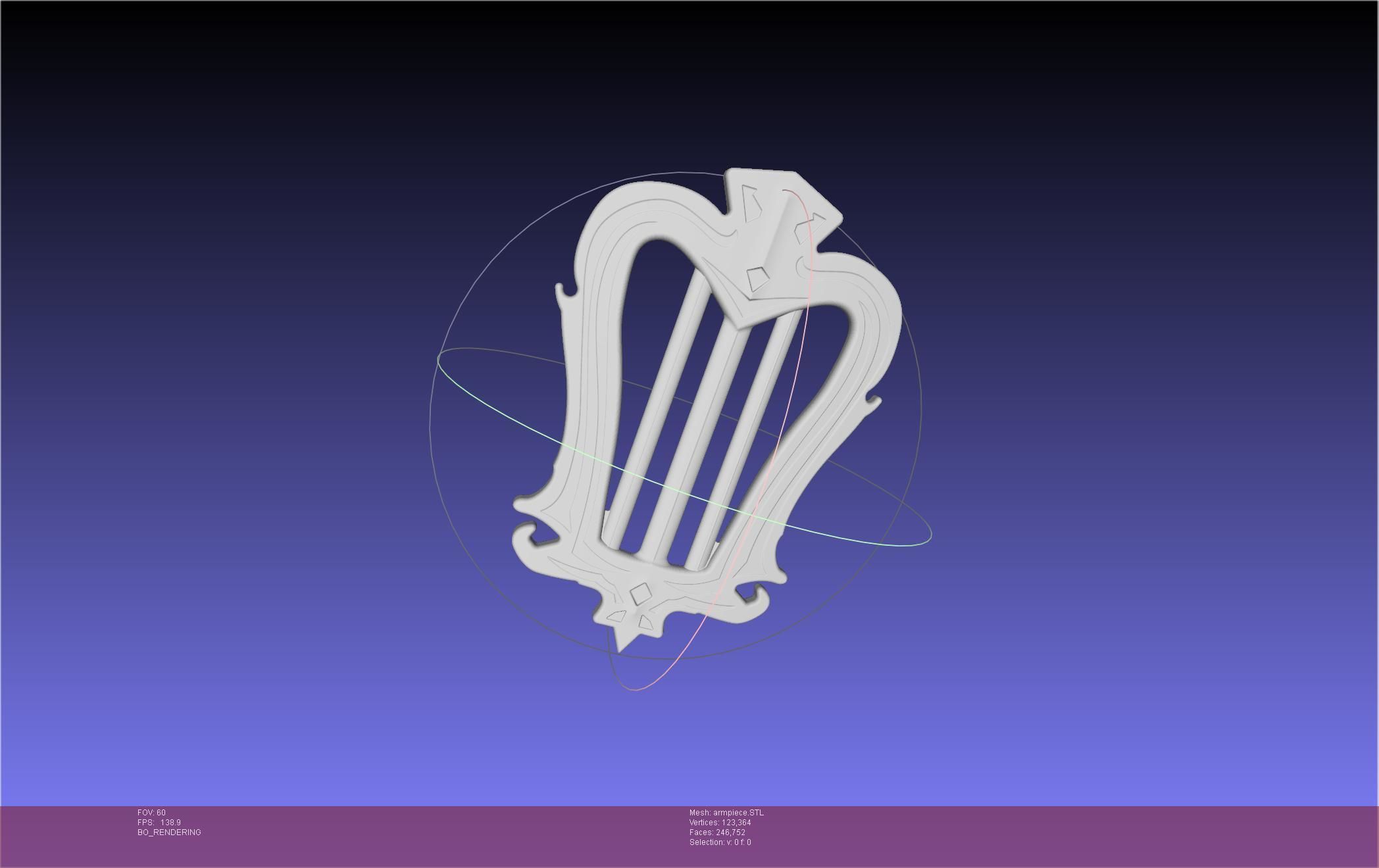 Final Fantasy XIV Dancer Arm Ornament Printable Model 3D print model_31