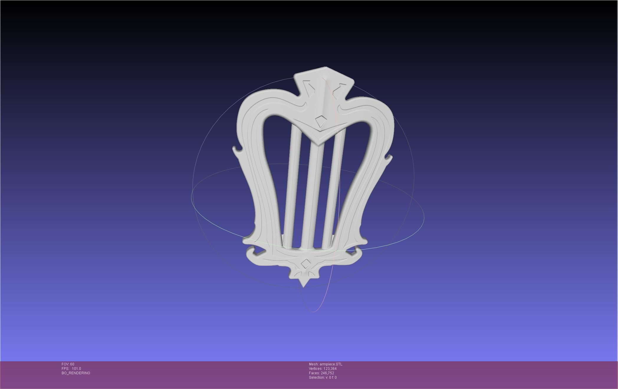 Final Fantasy XIV Dancer Arm Ornament Printable Model 3D print model_3